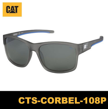 Lentes De Sol Cat CTS-CORBEL-108P Lunas Negro Mate Polarizadas - KATZER
